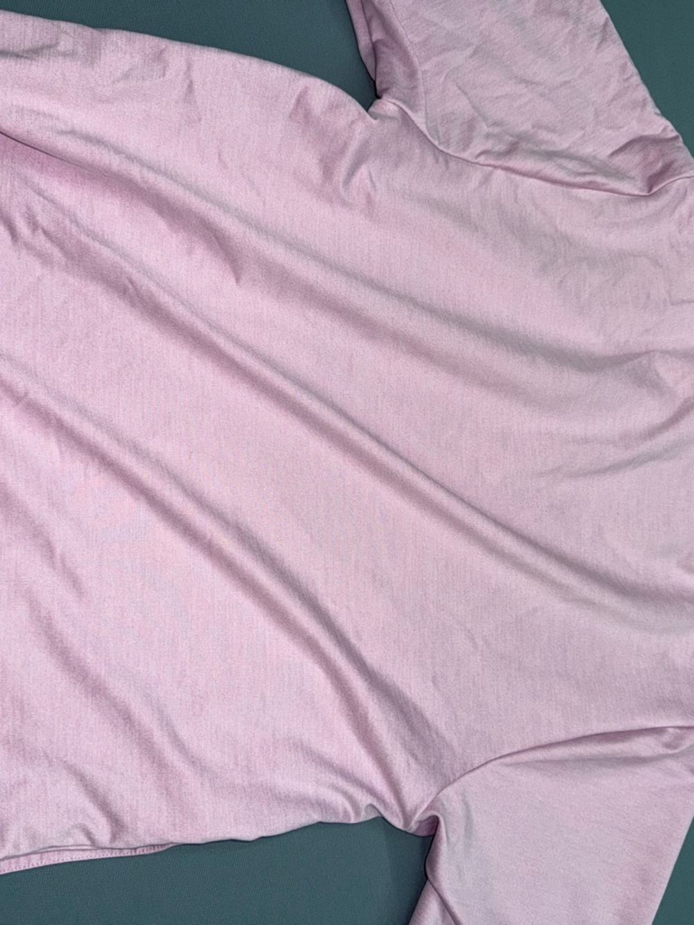 New Balance Light Pink Logo Hoodie with Branded Drawstrings - Picture 3 of 3